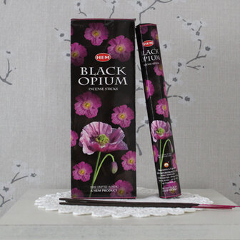 wierook opium black