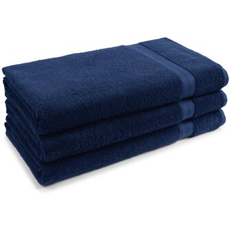 sauna handdoek blauw